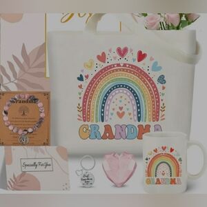 Grandma Gift Set with Rainbow Design
Mother’s Day Gift